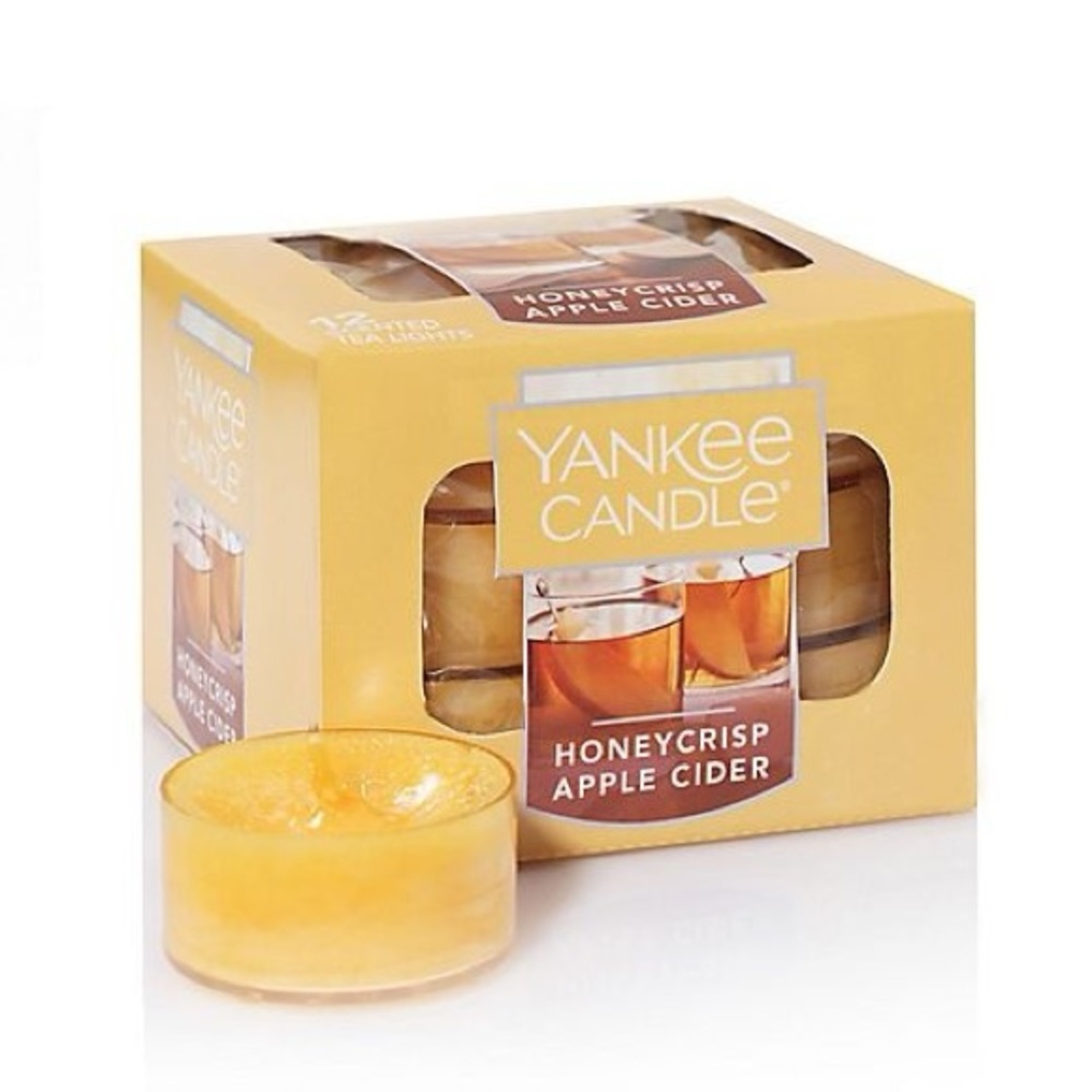 🕯Yankee Candle Tea Lights - Honeycrisp Apple Cider